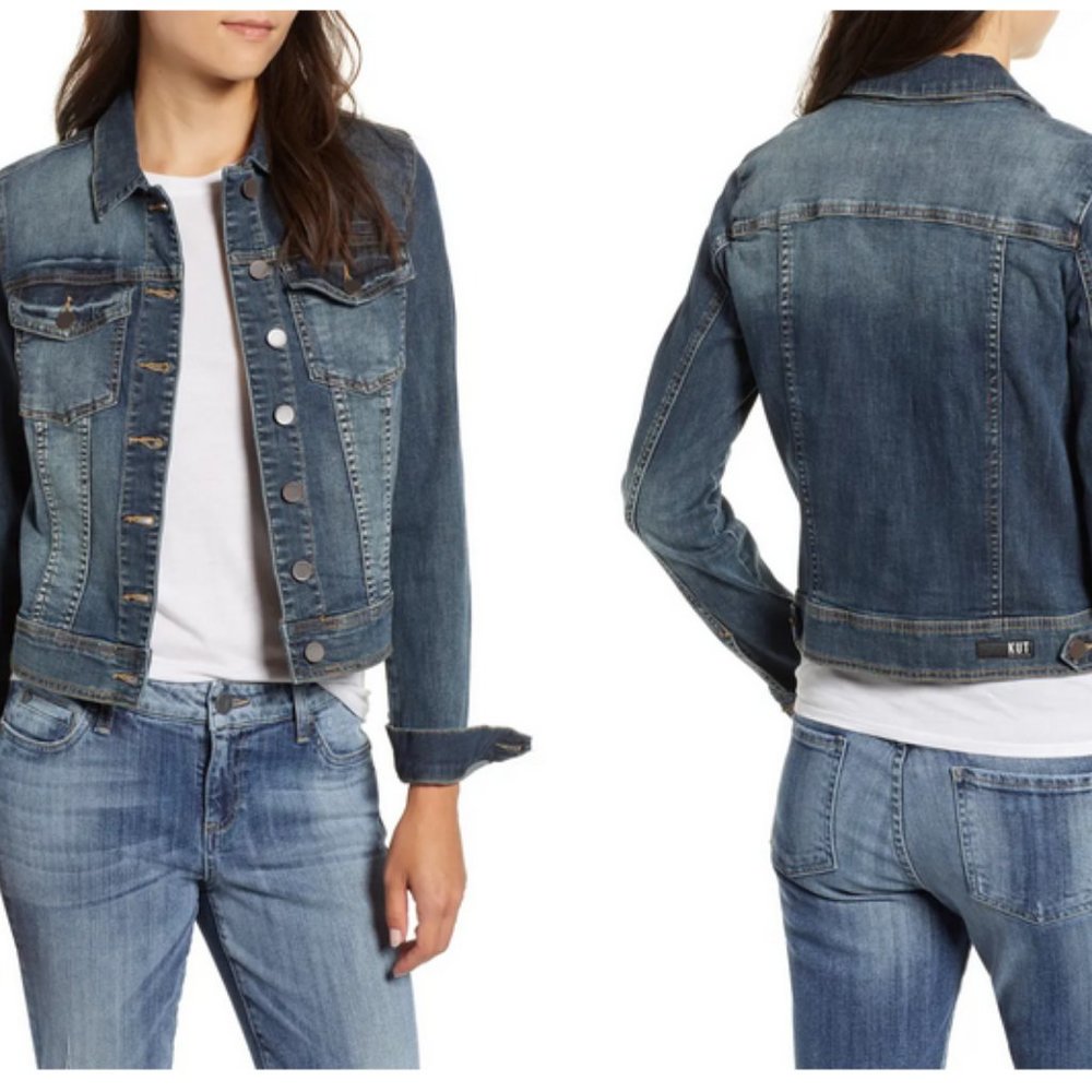 KUT from Kloth Helena denim jacket Small